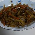 クックAP3Y6D☆'s cooksnap of when they made 牛肉ときんぴらの炒め煮.