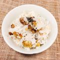 vegefruV's cooksnap of when they made 昆布茶できまり✿うちの栗ご飯.