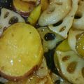 mariohana's cooksnap of when they made さつまいもと蓮根の甘酢炒め.