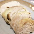 はに333's cooksnap of when they made レンジでチン！超簡単！絶品チキンハム.