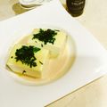 海の星プリン's cooksnap of when they made ミルクチーズ温奴黄身乗せトリュフオイルで.