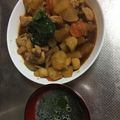 じじばばな私's cooksnap of when they made 一度で二品！こくまろ鶏大根＆スープ♪.