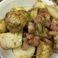 mic0711's cooksnap of when they made 里芋とベーコンのバジル風味な炒めもの.