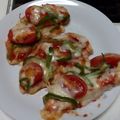 さーパパ's cooksnap of when they made すぐ出来る！簡単！鶏ササミのピザ.