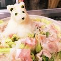 お抹茶らぶ's cooksnap of when they made 大根おろしアートのミルフィーユ鍋.