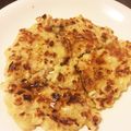 ジンタイ's cooksnap of when they made 生トウモロコシのお好み焼き.