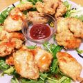 しょこココア's cooksnap of when they made 豆腐と さけフレークのナゲット.