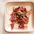 ecco14's cooksnap of when they made おつまみ♪イカの一夜干しのバター炒め.