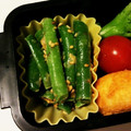 akokuma♪'s cooksnap of when they made いんげんのゴママヨポン和え★.