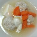 うたはち's cooksnap of when they made 胃腸に優しい♡体ポカポカ♪♪鶏団子スープ.