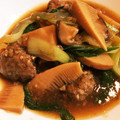 mocaらぶ's cooksnap of when they made 筍と椎茸＊中華風 煮込みハンバーグ.