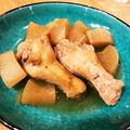 kumi☆'s cooksnap of when they made ⚫鳥の手羽元と大根の純和風煮物.