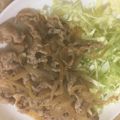 キラリンmama's cooksnap of when they made 豚こま☆ハチミツ生姜焼き.