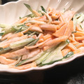 クックDRHLMI☆'s cooksnap of when they made 合うの！？☆柿ときゅうりの秋サラダ☆.