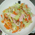 松本政宗's cooksnap of when they made 簡単♬ツナと魚肉ソーセージの野菜炒め.