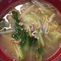 やこちゃん's cooksnap of when they made もやしたっぷり!!和風担々スープ♪.