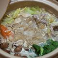 ヨーツ's cooksnap of when they made キャベツと豚肉のプチ豆乳鍋.