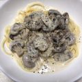 クックI6NLMD☆'s cooksnap of when they made きのこのクリームパスタ.