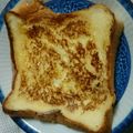 1072gou's cooksnap of when they made レンジでふわとろフレンチトースト.