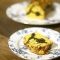 うさぎのシーマ's cooksnap of when they made ラム酒香る大人味✿かぼちゃマーブルケーキ.