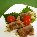 ｅｋ４'s cooksnap of when they made 簡単♪えのきと大葉のベーコン巻き♡.