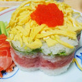 クック01REE8☆'s cooksnap of when they made 簡単★サーモンといくらのケーキ寿司.