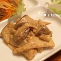 ラブターキー's cooksnap of when they made エリンギのがっつりソテー.