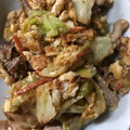 キャンディMA's cooksnap of when they made 簡単！やさしい味の豚とキャベツの卵炒め.