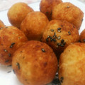 リジー＊£ove's cooksnap of when they made さつまいもの上新粉入りごまだんご.