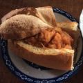 クックFLNOR9☆'s cooksnap of when they made ミートソースdeスタッフドバゲット.