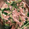 あつななママ's cooksnap of when they made 鶏ささみときゅうりの梅肉和え.