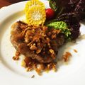 chisat00's cooksnap of when they made ポークソテー　フライドオニオン添え.
