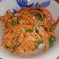 サンタん太's cooksnap of when they made ニンジンと葉のサラダ.