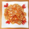りんちょす☆'s cooksnap of when they made レンコン人参のチーズはさみ焼き.
