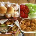 よしカーチャン's cooksnap of when they made ＨＢで手作りバンズ★チキンフィレサンド.