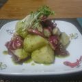 ダイナマイト漆黒's cooksnap of when they made たことアボカドのバジルレモンサラダ.