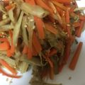 やーしー's cooksnap of when they made きんぴらごぼうとにんじん.