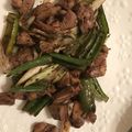 クックGFY8CA☆'s cooksnap of when they made 羊肉としし唐のクミン炒め.