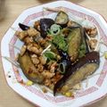 sumiko45's cooksnap of when they made なすと鶏ミンチの甘辛炒め.