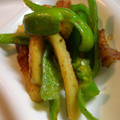 8itao8's cooksnap of when they made ちくわとピーマンのカレーきんぴら風.