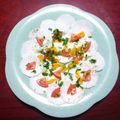 かこ☆かっちゃん's cooksnap of when they made 蕪とミモレットの☆カルパッチョ風.