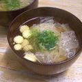 さるちゃんばなな's cooksnap of when they made 湯葉と素麺の吸い物.