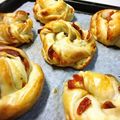 なっちゃん＊♪'s cooksnap of when they made 紫芋のパン(レンジ発酵).