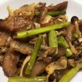 コケ子's cooksnap of when they made 豚のチラガーとアスパラの中華炒め.