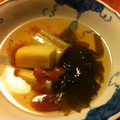 妻の下僕's cooksnap of when they made 爽やか美味い！ネギとわかめの梅ゴマスープ.