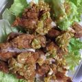 Rafafafa's cooksnap of when they made 鶏肉のねぎソース（油淋鶏風）.