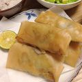 クックUUOE6Q☆'s cooksnap of when they made 我が家定番の春巻き（包み方写真つき）.