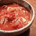 andy☆OR's cooksnap of when they made 鶏とトマトのスープ.
