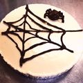 gethaityu's cooksnap of when they made ハロウィン★蜘蛛の巣チーズケーキ.