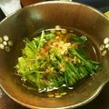 桂☆花's cooksnap of when they made 壬生菜のおひたし.